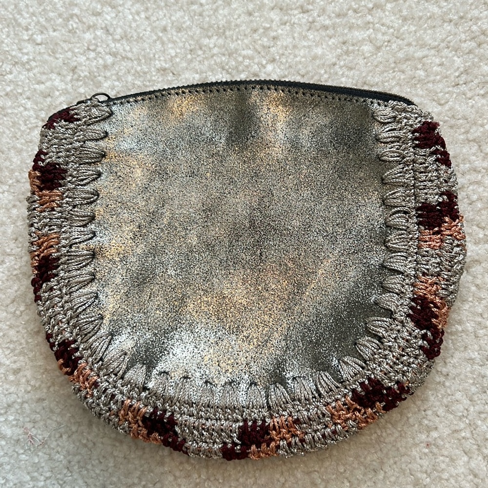Jasper &Jeera Metallic Pouch